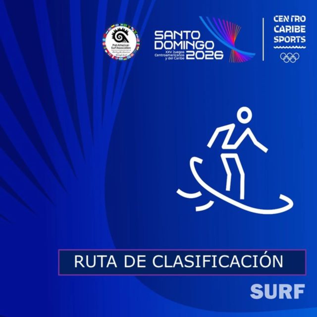 Presentamos la Ruta de Clasificación de @santodomingo2026. 

Las modalidades que estarán participando son:

Tabla Corta Femenino con 18 Atletas
Tabla Corta Masculino con 18 Atletas
Longboard Femenino con 09  Atletas
Longboard Masculino con 09 Atletas
Sup Surf Femenino con 09 Atletas
Sup Surf Masculino con 09 Atletas.

Deberán Clasificarse en 16 por genero en Tabla Corta, 08  por genero en Longboard y Sup Surf a través de los Juegos Panamericanos de Surf a celebrarse en Playa Venao-Panama del 24 de abril al 03 de mayo 2026.

Es importante señalar que los medallistas de oro de la Tabla Corta en @santodomingo2026 obtendrán un cupo para los Juegos Panamericanos de Lima 2027.

Karin Sierralta, Presidente de PASA nos comenta: ¨ Con mucha alegría presentamos un evento multidisciplinario de tanta relevancia como los CAC, como parte del proceso de clasificación para Lima 27; dando más oportunidades para nuestros atletas.¨

@centrocaribesports
@acodepaoficial