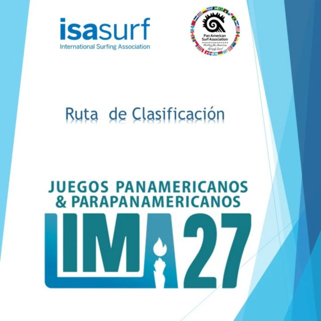 La Asociación Panamericana de Surf se complace en presentar oficialmente la ruta de clasificación a los Juegos Panamericanos absolutos de Lima 2027.

Esta ruta a Lima 2027 tendrá dependiendo de la modalidad varias maneras de clasificación entre otras la del @alasglobaltour , @santodomingo2026 , @suramericanos2026 , los Campeonatos Mundiales de la @isasurfing y los PASA Games. 

Karin Sierralta, Presidente de PASA nos comenta: " Empezamos la ruta de clasificación para @la28 con la primera parada en Los Juegos Panamericanos de Lima 2027 @legadooficialpe 

 Panamá será el inicio de la clasificación para los campeones y agradecemos a la @isasurfing por seguir confiando en nuestro trabajo"
